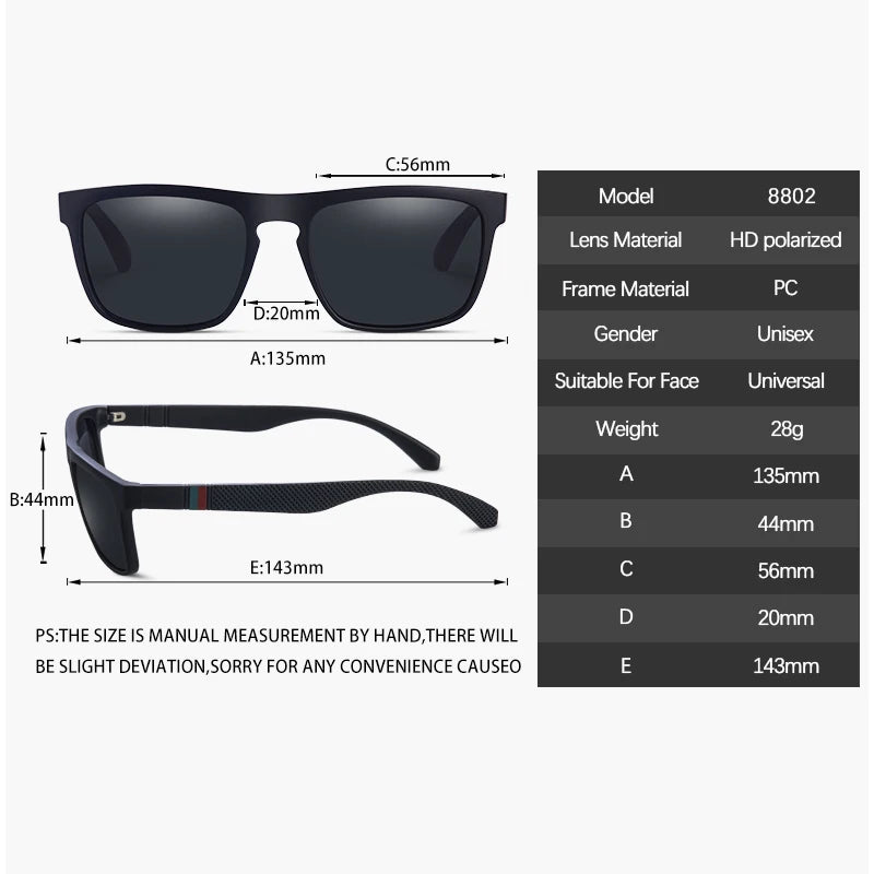 Lunettes de Soleil "L'Intemporel" – Design Classique Polarisé