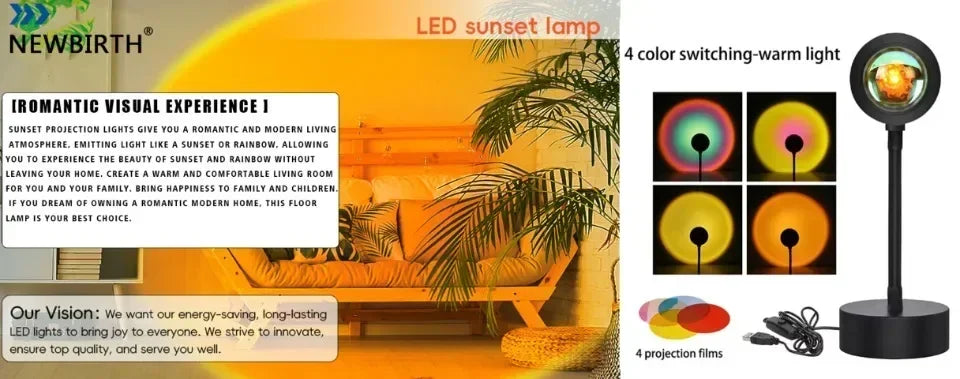 SunsetGlow™ Ambient Lamp