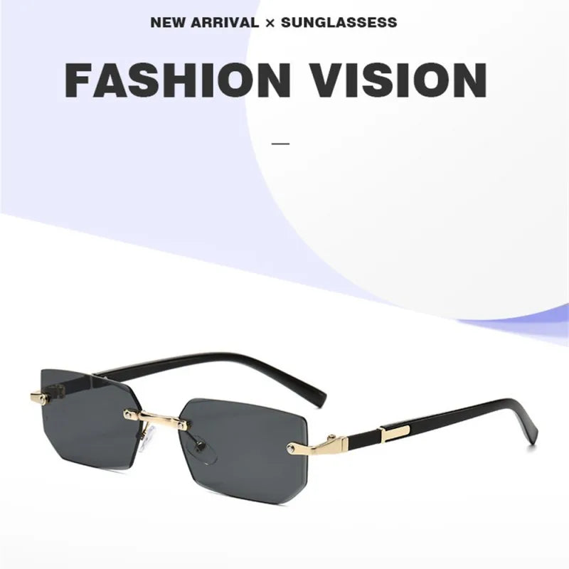L'Édition "Cristal" – Lunettes Rectangulaires Biseautées