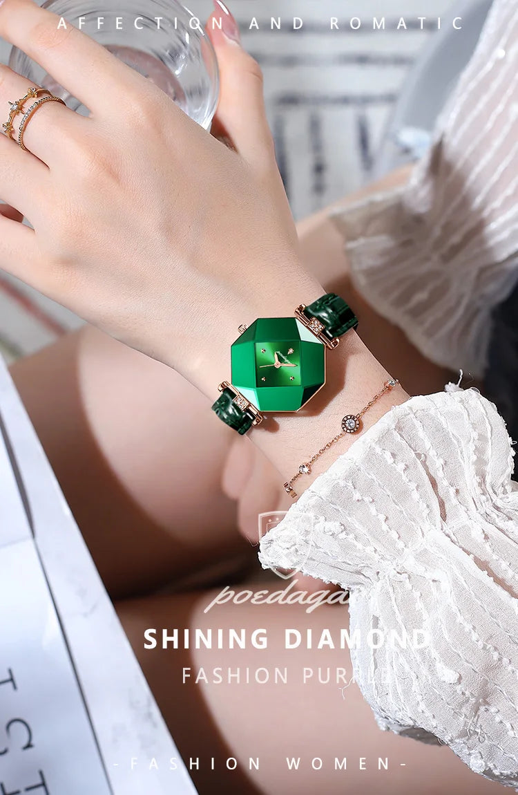 Montre en Cuir POEDAGAR – Édition Luxe