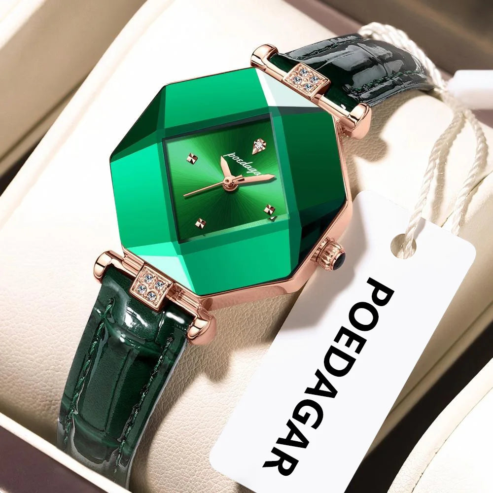 Montre en Cuir POEDAGAR – Édition Luxe