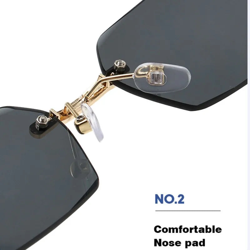L'Édition "Cristal" – Lunettes Rectangulaires Biseautées