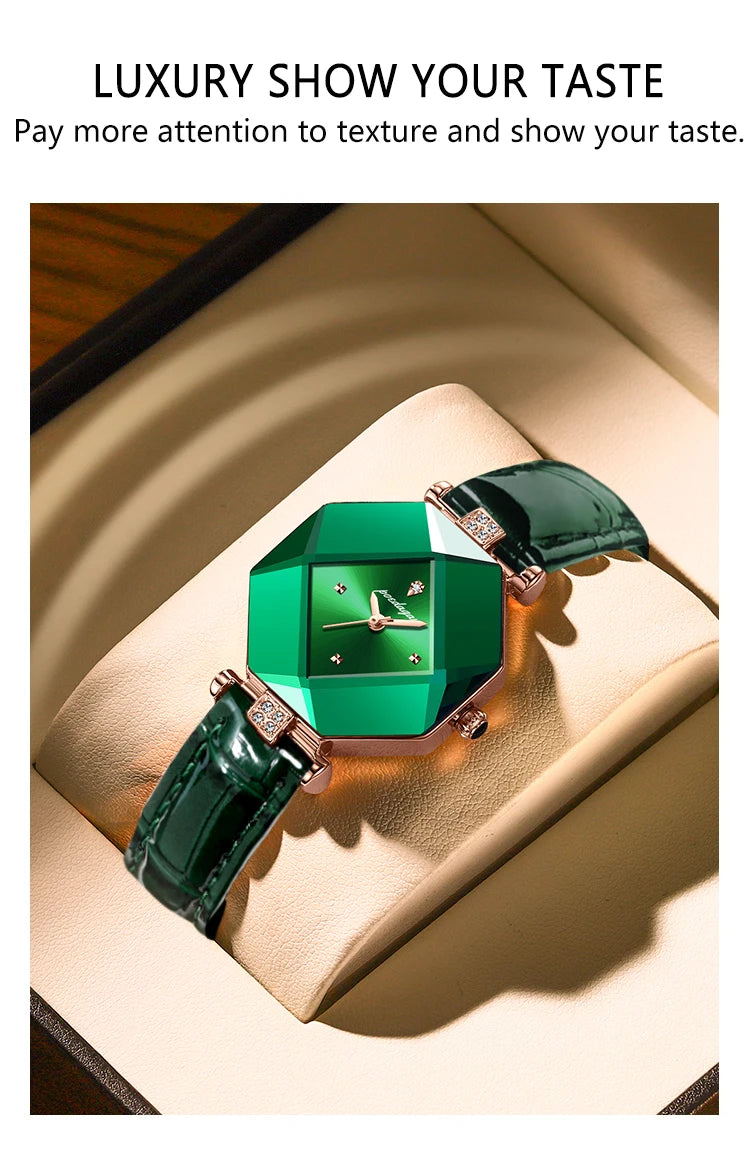 Montre en Cuir POEDAGAR – Édition Luxe
