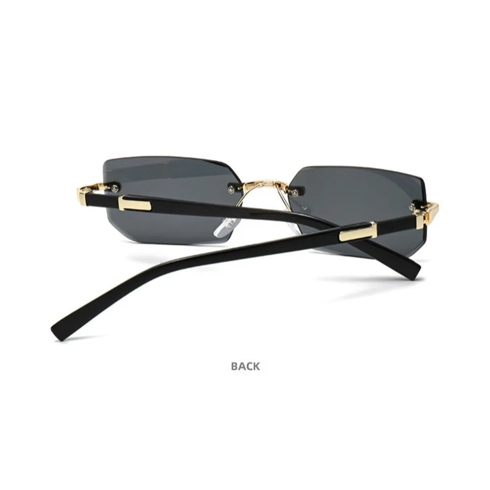 L'Édition "Cristal" – Lunettes Rectangulaires Biseautées