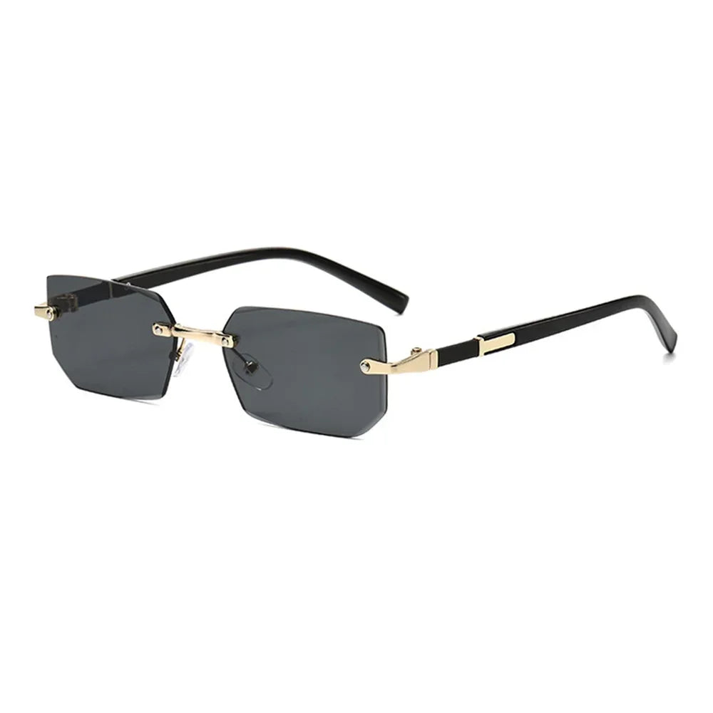 L'Édition "Cristal" – Lunettes Rectangulaires Biseautées